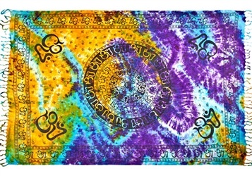 Wholesale Om Chakra Scarves/Altar Cloth