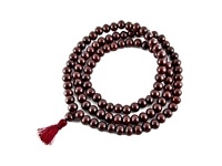 SMA11<br><br> Red Sandalwood Prayer Mala 8 mm