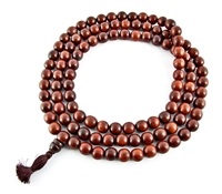 Wholesale Red Sandalwood Prayer Mala