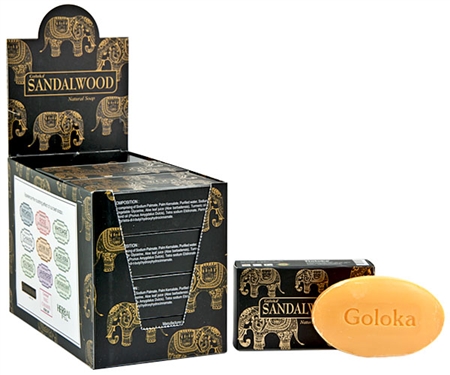 Wholesale 75 Gram Goloka Sandalwood Soap