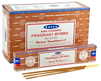 Wholesale Incense - Satya Fragrant Myrrh