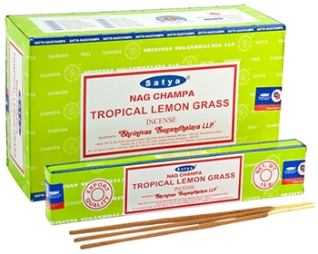 Wholesale Incense - Satya Tropical Lemongrass