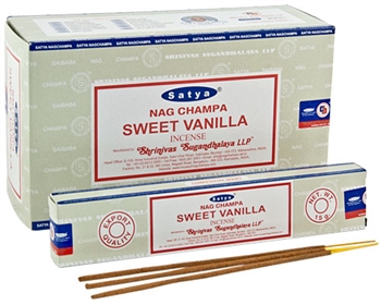 Wholesale Satya Sweet Vanilla Incense