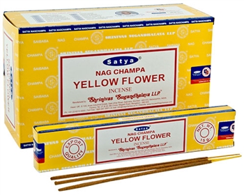 Wholesale Satya Yellow Flower Incense
