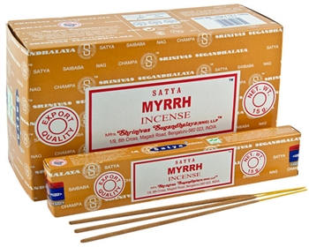 Wholesale Satya Myrrh Incense