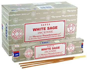 Wholesale Satya White Sage Incense