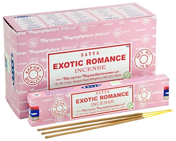 Wholesale Satya Exotic Romance Incense