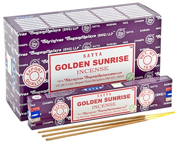 Wholesale Satya Golden Sunrise Incense