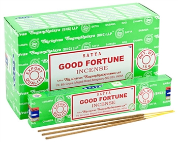 Wholesale Satya Good Fortune Incense