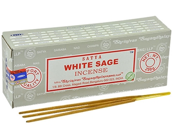 Wholesale Satya White Sage Incense - 250 Gram Pack