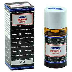 Wholesale Satya Midnight Body Oil 10 ML - 1/3 OZ.