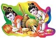 Krishna & Balaram Stickers