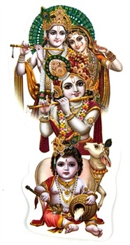 Wholesale Radha and Krishna Stickers