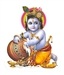 Wholesale Baby Krishna Stickers