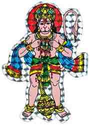 Hanuman Stickers