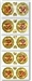Om symbol in Red and Gold Stickers
