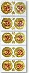 Om symbol in Red and Gold Stickers