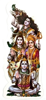 Wholesale Shiva and Parvati Stickers