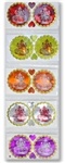 STR603<BR><BR>Goddess Laxmi In Multicolor Sticker - 2"D (10 Per Pack)