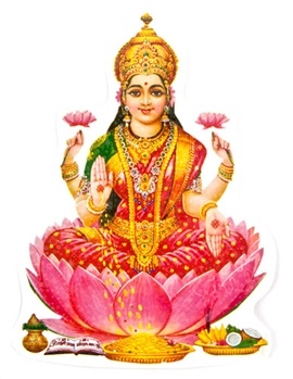 Wholesale Goddess Laxmi Stickers