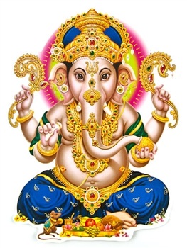 Wholesale Lord Ganesh Jumbo Stickers