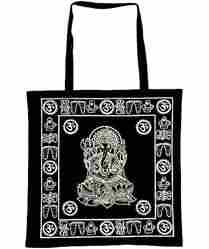 Wholesale Gold Print Ganesh Tote Bag