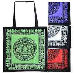 Wholesale Aztec Calendar Tote Bag