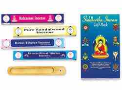 TBI06<br><br> *SIDHARTHA 4-PACK TIBETAN INCENSE GIFT SET