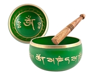 Wholesale Green Tibetan Singing Bowl