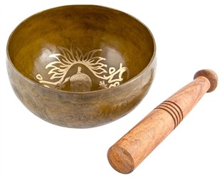 Wholesale Lord Ganesh Carved Tibetan Singing Bowl