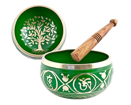 Wholesale Tree of Life Tibetan Singing Bowl