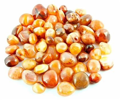 Wholesale Carnelian Tumbled Stones