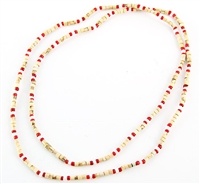 Wholesale Tulasi Wood & Color Beads Necklace