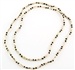 Wholesale Tulasi Wood with Black & Gold Beads Necklace