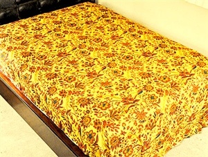 Wholesale Tapestry - Beige Birds of Paradise Tapestry/Bedspread