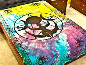 Wholesale Triple Moon Goddess Tapestry