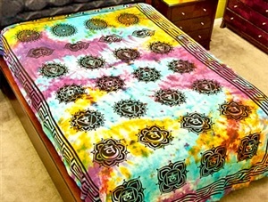 Wholesale Tapestry - Chakra Symbol Tapestry/Bedspread