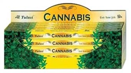 Wholesale Incense - Tulasi Cannabis  Incense Square Pack