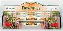 Wholesale Tulasi Eucalyptus Incense - 20 Sticks Hex Pack