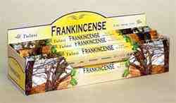 Wholesale Tulasi Frankincense Incense - 20 Sticks Hex Pack