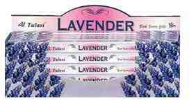 Wholesale Incense - Tulasi Lavender  Incense Square Pack