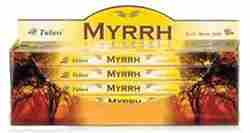 Wholesale Incense - Tulasi Myrrh Incense Square Pack