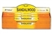 Wholesale Tulasi Sandalwood Incense - 20 Sticks Hex Pack