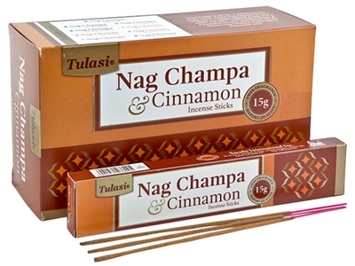 Wholesale Tulasi Nag Champa & Cinnamon Incense