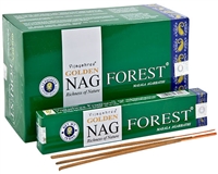 VNAG05<br><br>Golden Nag Forest Incense - 15 Gram Pack (12 Packs Per Box)