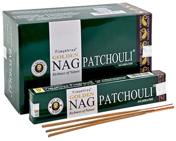 Wholesale Golden Nag Patchouli Incense