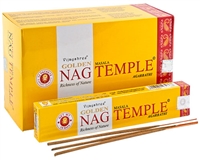 Wholesale Golden Nag Temple Incense