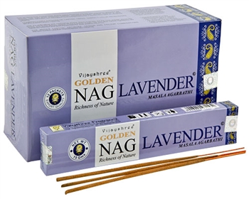 Wholesale Golden Nag Lavender  Incense