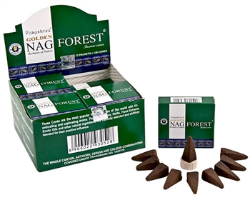 Wholesale Golden Nag Forest Cone Incense