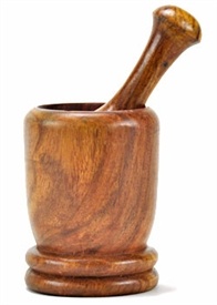 Wholesale Wooden Mortar and Pestle